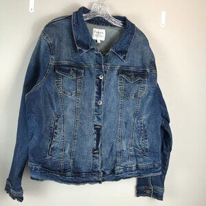Women's Denim Torrid Trucker Jacket Size 4 XL